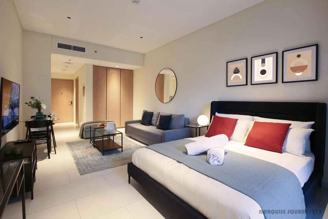 Apartment Luxury Studios With Burj Khalifa Or Canal View In Downtown - Marquise Square Tower Dubai United Arab Emirates