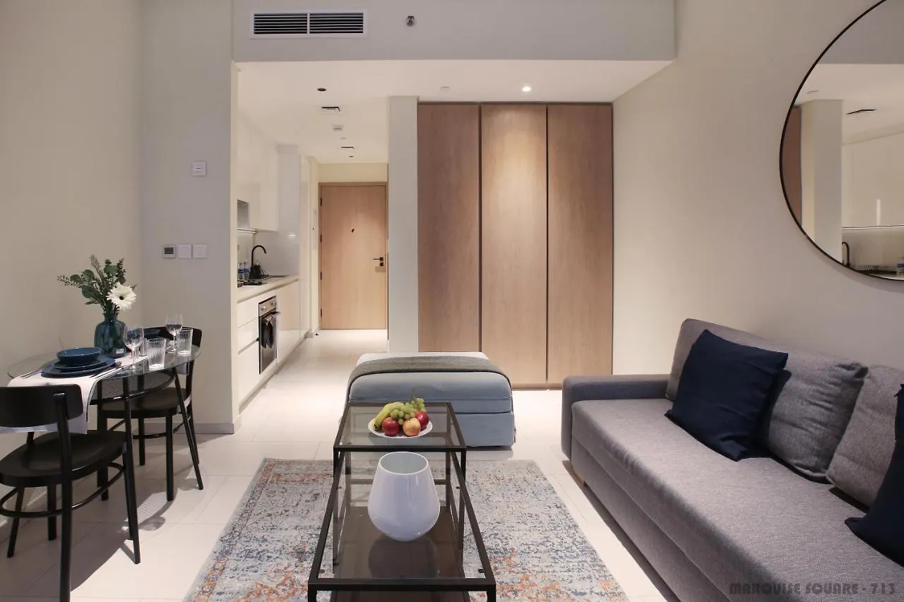 Apartment Luxury Studios With Burj Khalifa Or Canal View In Downtown - Marquise Square Tower Dubai
