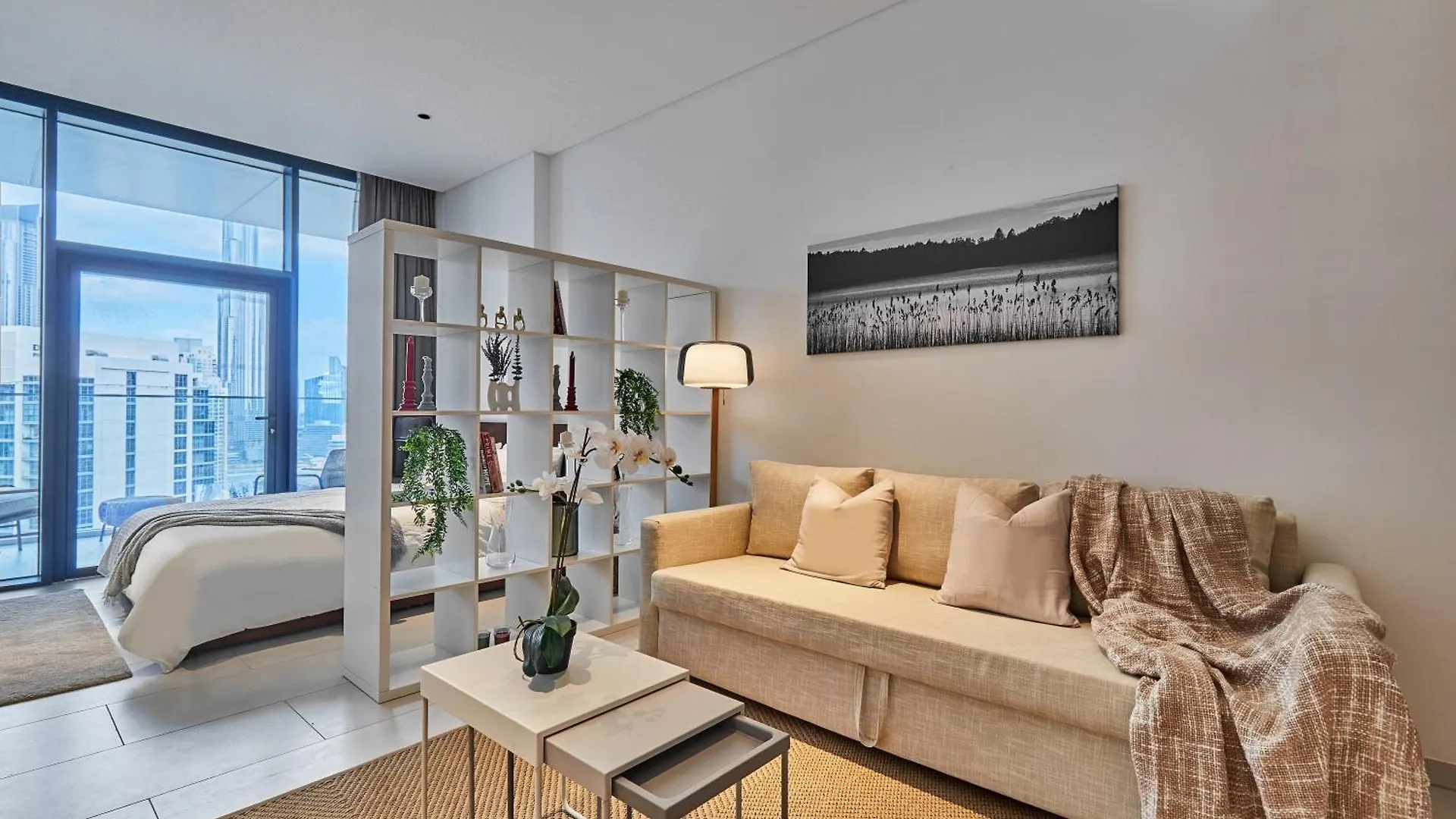 Apartment Luxury Studios With Burj Khalifa View - Marquise Square Tower Dubai