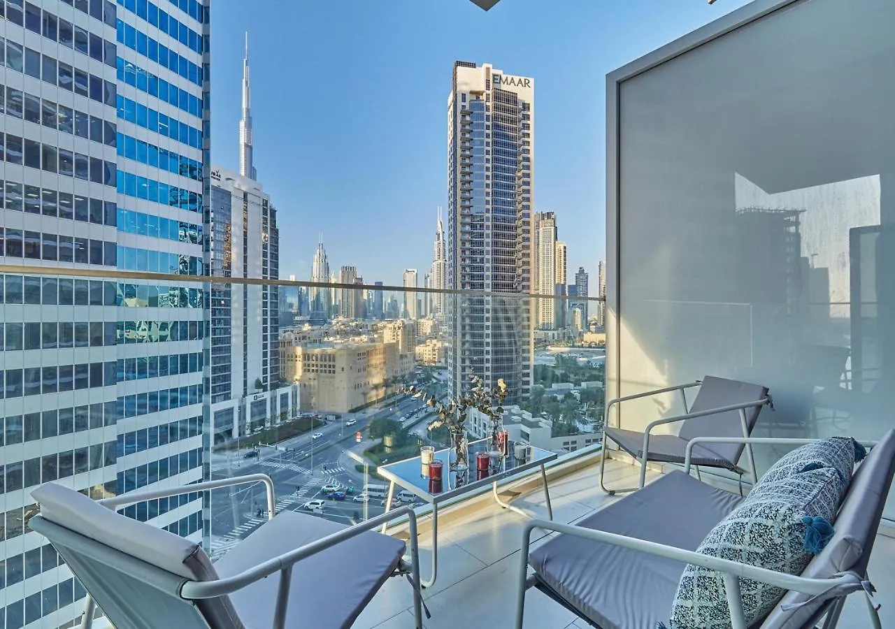 Luxury Studios With Burj Khalifa Or Canal View In Downtown - Marquise Square Tower Dubai United Arab Emirates