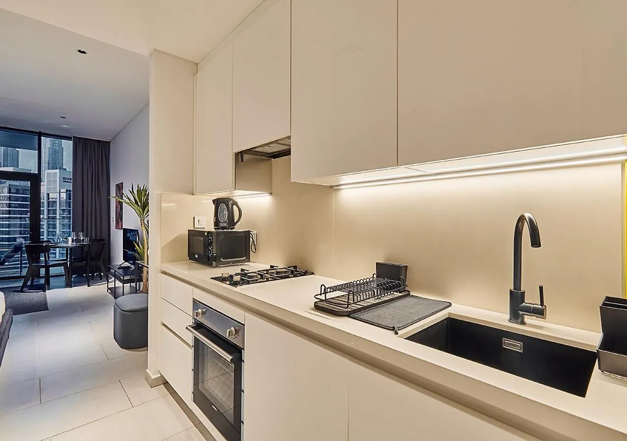 Luxury Studios With Burj Khalifa View - Marquise Square Tower Dubai