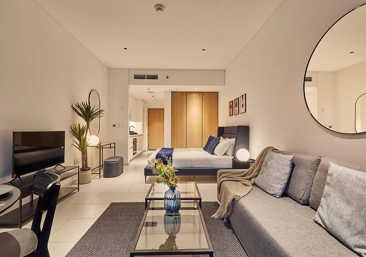 Luxury Studios With Burj Khalifa View - Marquise Square Tower Dubai