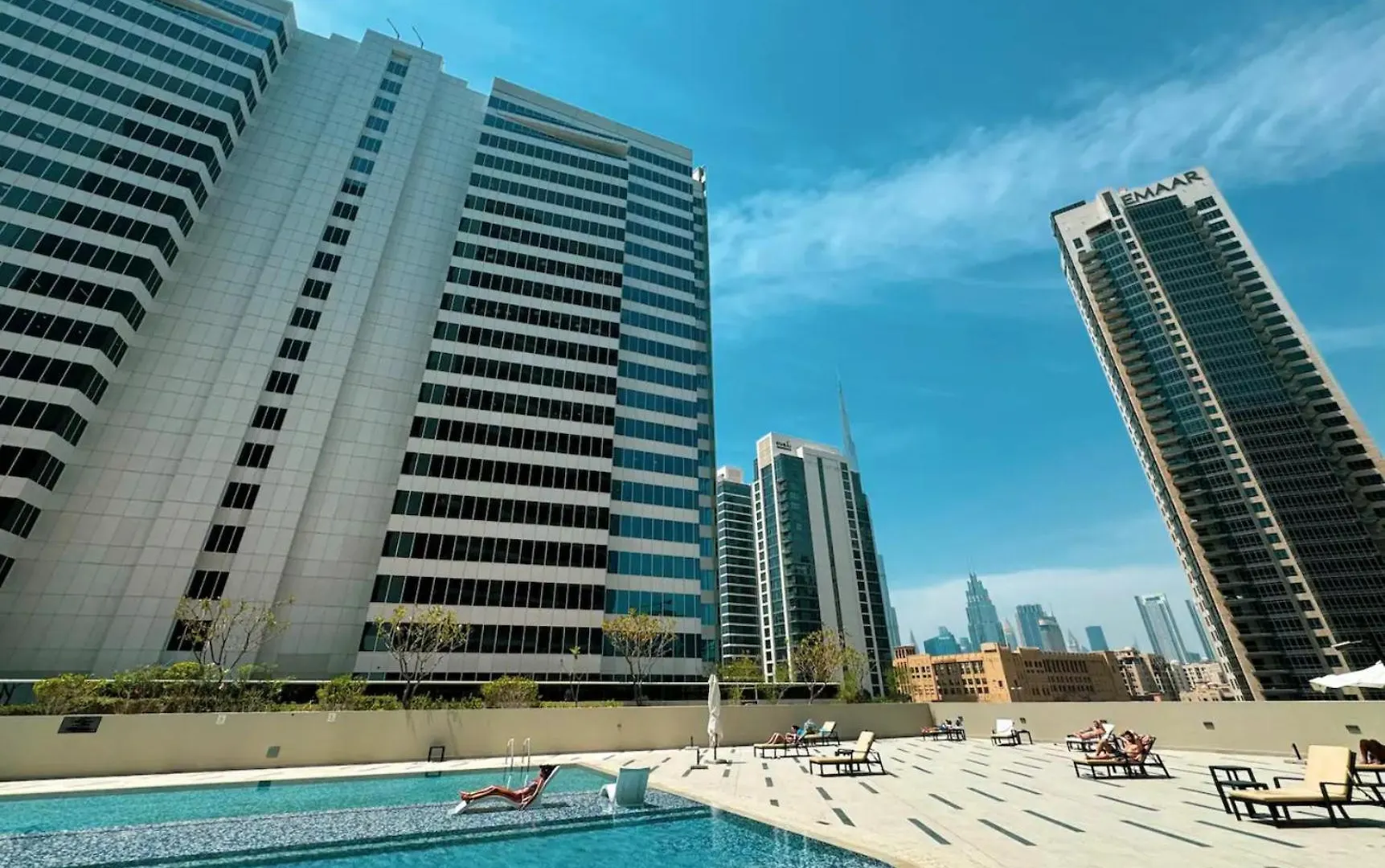 Luxury Studios With Burj Khalifa View - Marquise Square Tower Dubai