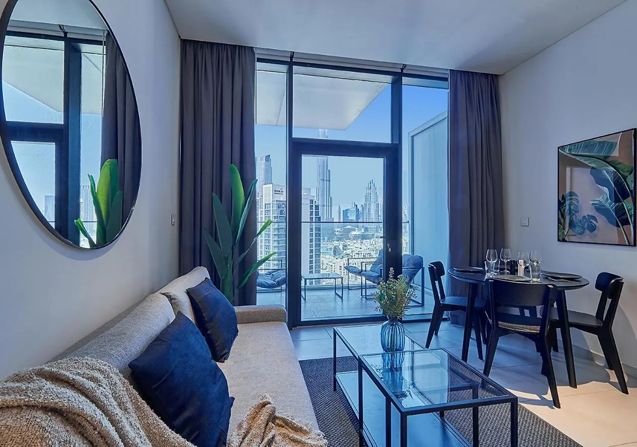 Luxury Studios With Burj Khalifa View - Marquise Square Tower Dubai